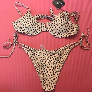 Zari’s Leopard Dot Bikini